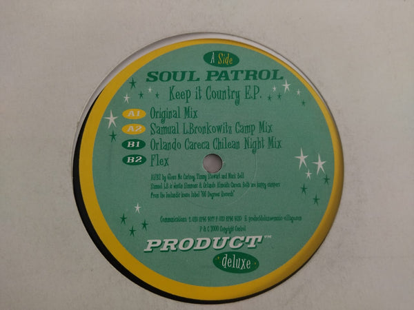 Soulpatrol  – Keep It Country E.P. 12" (UK VG)