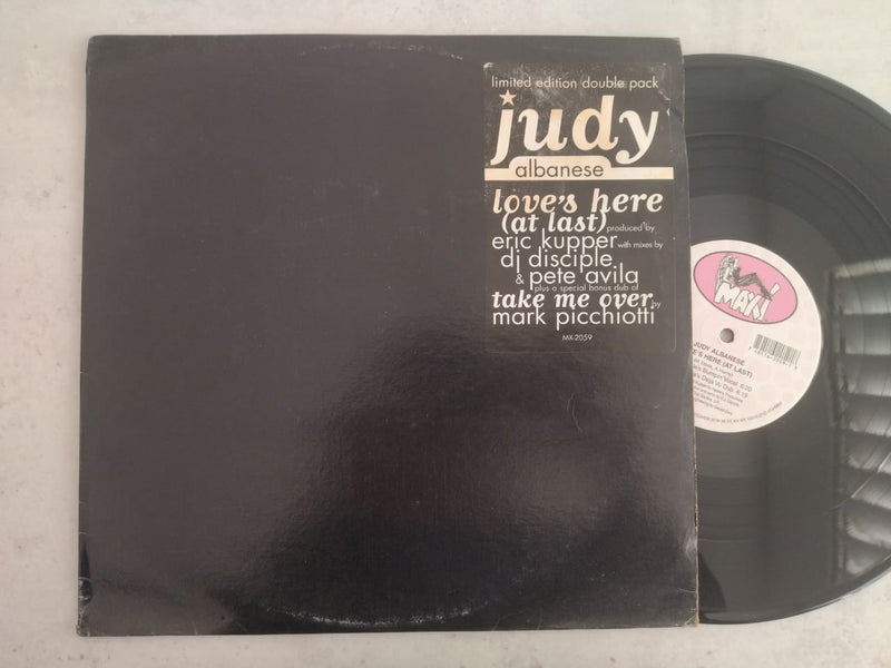 Judy Albanese – Love's Here (At Last) 12" (UK VG)