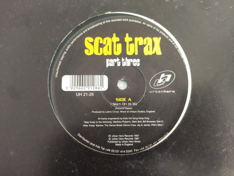 VA - Scat Trax Part Three 12" (UK VG)