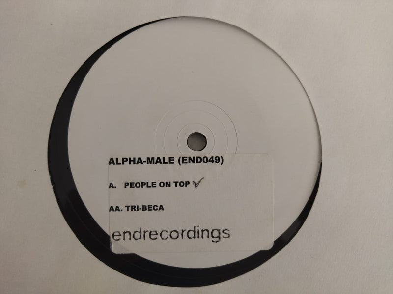 Alpha Male – People On Top / Tri-Beca 12" (UK VG+)