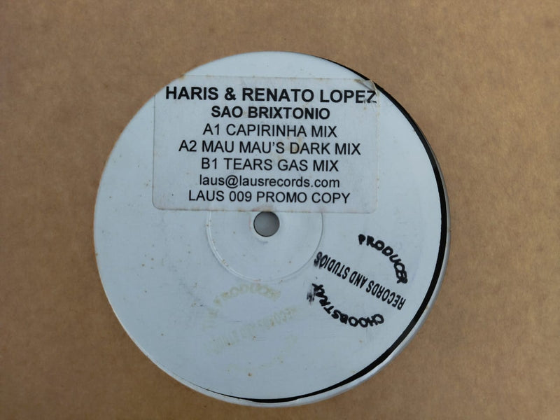 Haris & Renato Lopes – Sao Brixtonio 12" (UK VG+)
