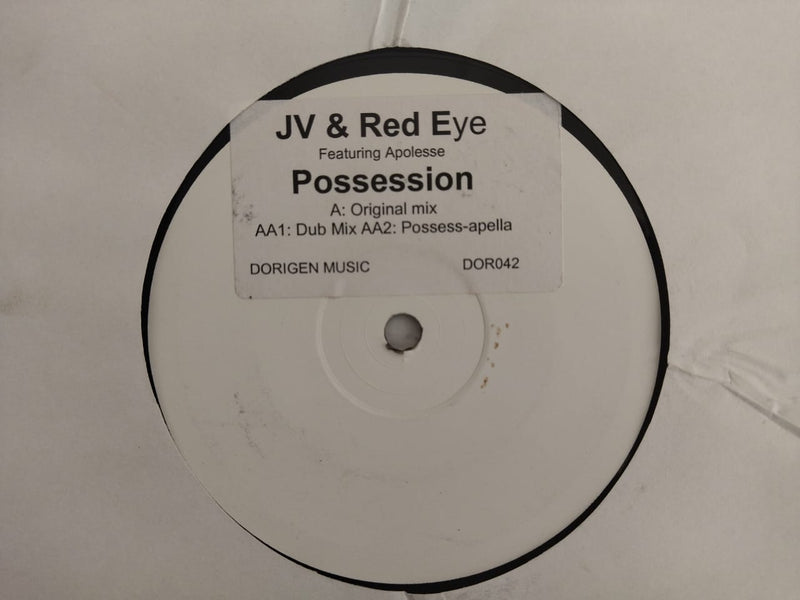JV & Red Eye Featuring Apolesse – Possession 12" (UK VG)