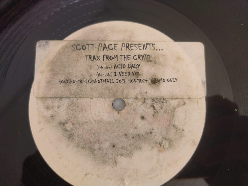 Scott Pace – Trax From The Crypt 12" (UK VG+)