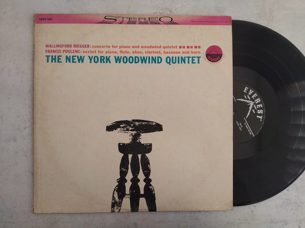 The New York Woodwind Quintet - Concerto For Piano (USA VG+)