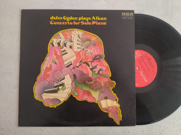 John Ogdon Plays Alkan – Concerto For Solo Piano (UK VG+)