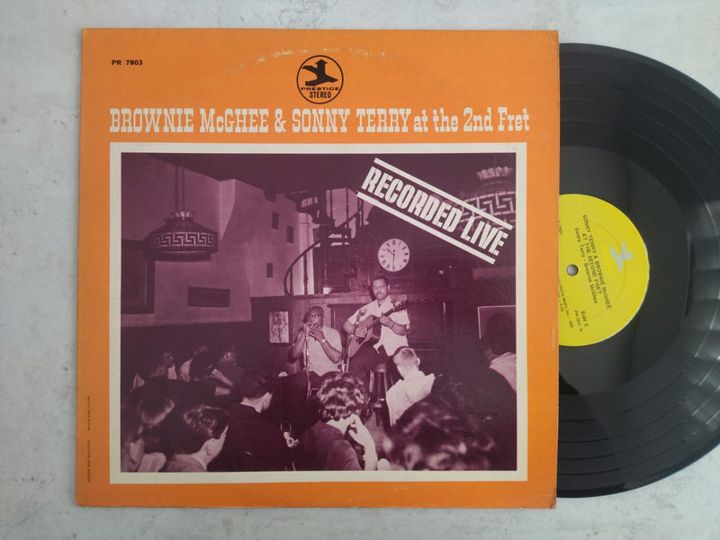 Brownie McGhee & Sonny Terry At The 2nd Fret (USA VG+)