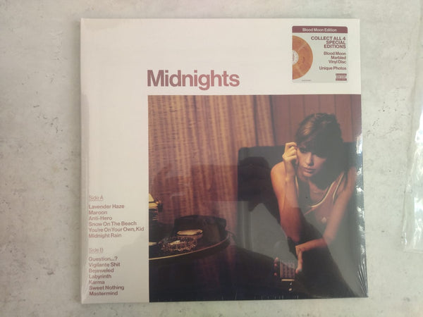 Taylor Swift - Midnights (EU EX) Blood Moon Vinyl