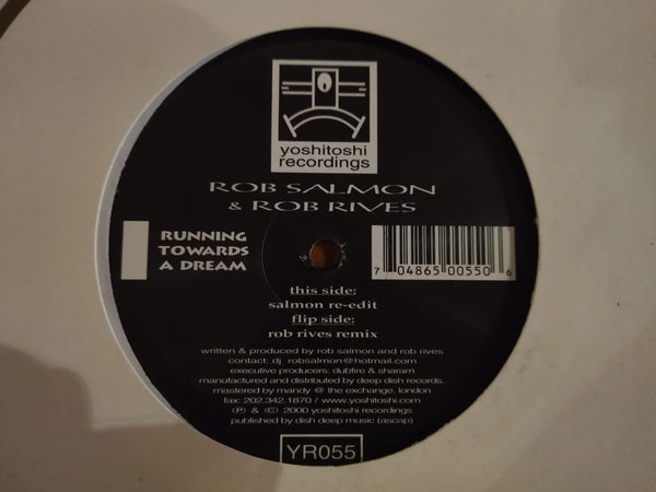 Rob Salmon & Rob Rives – Running Towards A Dream 12" USA VG+