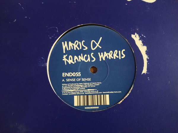 Haris & Francis Harris – Sense Of Sense 12" (UK VG+)