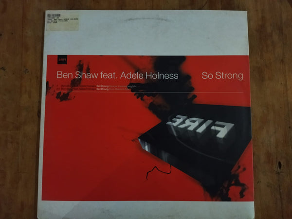 Ben Shaw Feat. Adele Holness - So Strong 12" (UK VG+)