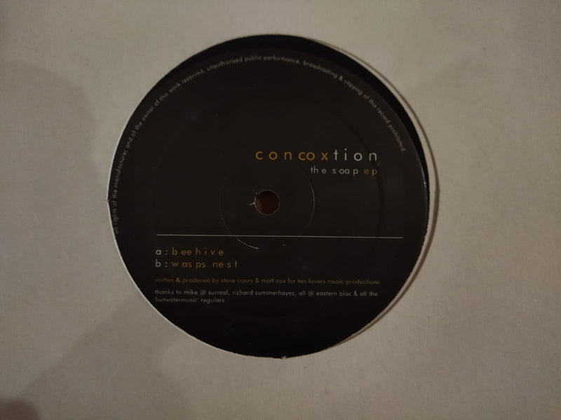 Concoxtion – The Soap EP 12" (UK VG+)