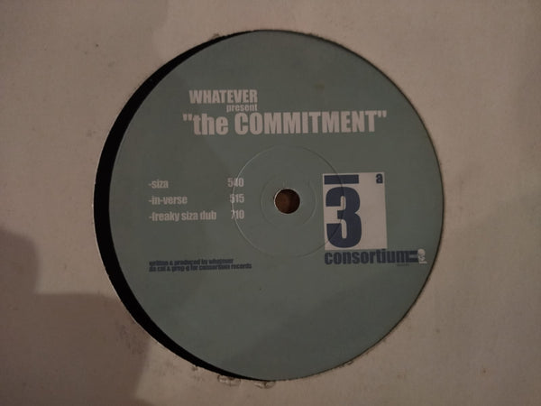 Whatever – The Commitment 12" (UK VG)