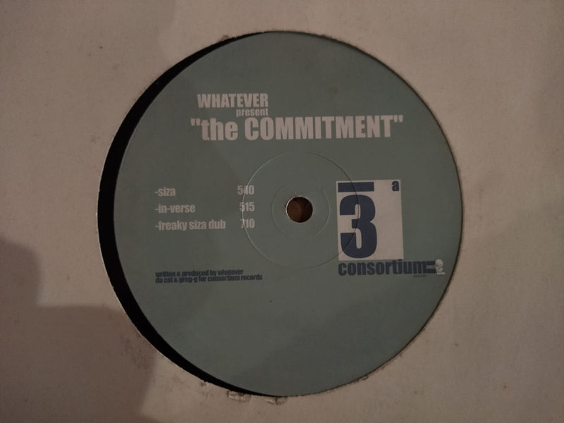 Whatever – The Commitment 12" (UK VG)