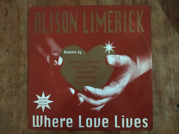 Alison Limerick – Where Love Lives 12" (UK VG)