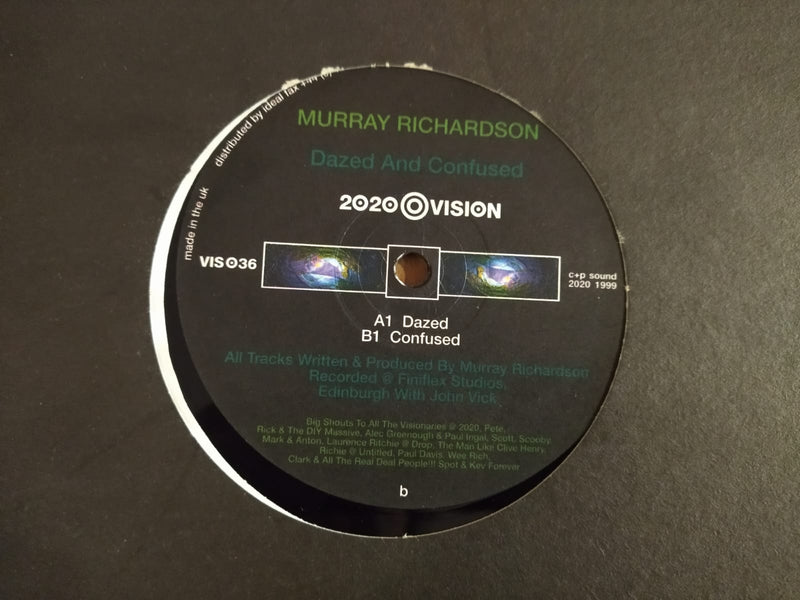 Murray Richardson – Dazed And Confused 12" (UK VG)