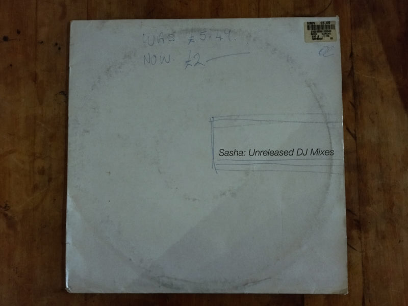 Sasha – Unreleased DJ Mixes 12" (UK VG)