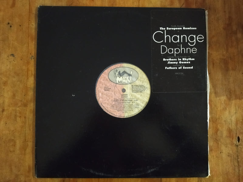 Daphne – Change (The European Remixes)  12" (UK VG+)