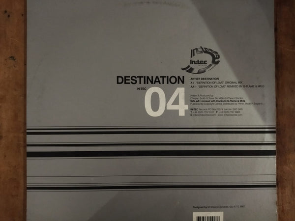 Destination – Definition Of Love 12" (UK VG)