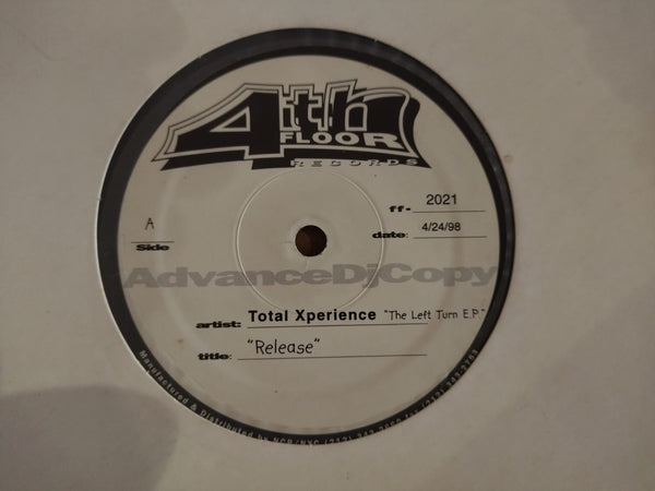 Total Xperience – The Left Turn E.P. 12" (UK VG)