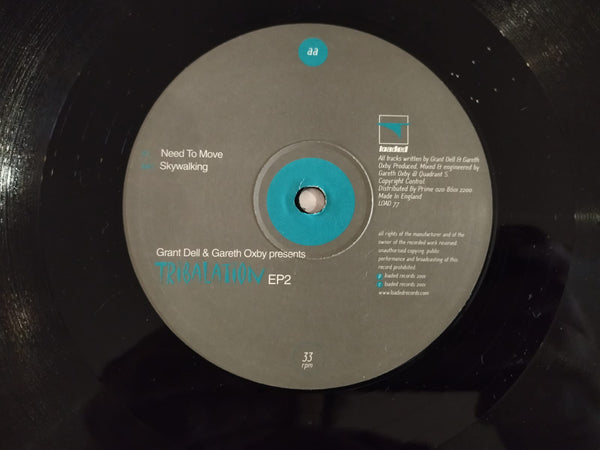 Grant Dell & Gareth Oxby Presents Tribalation – EP2 12" (UK VG)