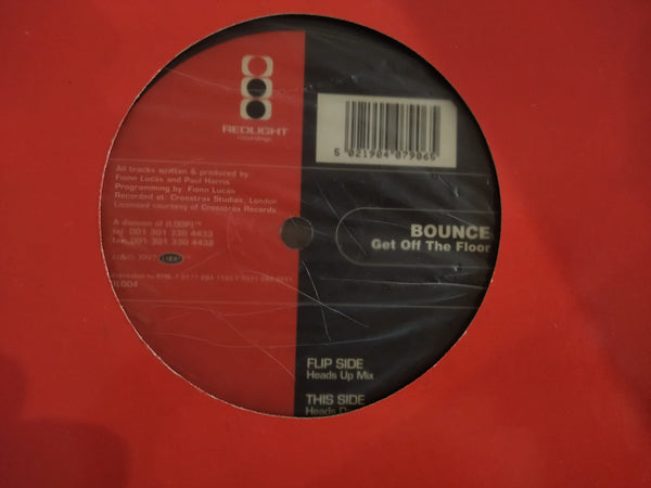 Bounce – Get Off The Floor 12" (UK VG+)