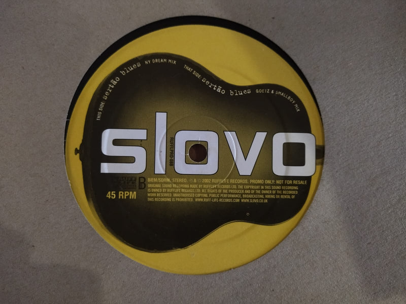 Slovo – Sertão Blues 12" (UK VG+)