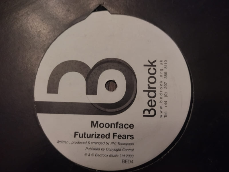 Moonface – Futurized Fears / Overactive 12" (EU VG+)
