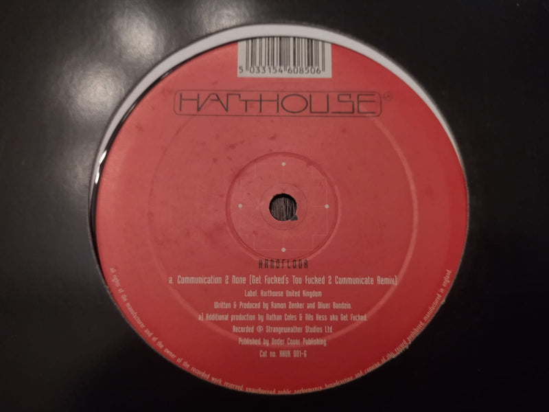 Hardfloor – Communication 2 None 12" (EU VG+)