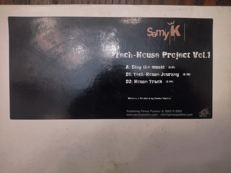 Samy K – Tech-House Project Vol.1 12" (EU VG)