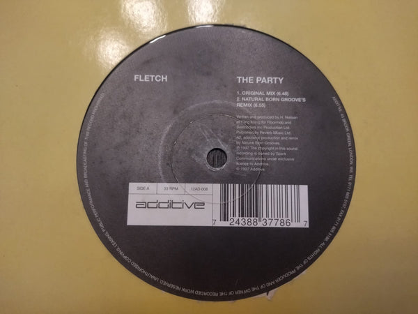Fletch – The Party 12" (UK VG)