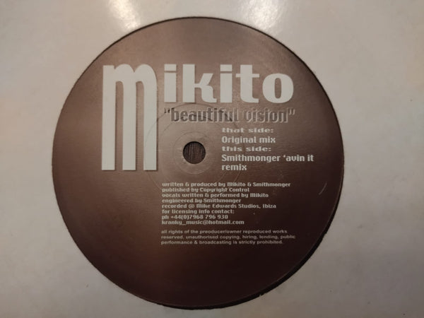 Mikito - Beautiful Vision 12" (UK VG+)