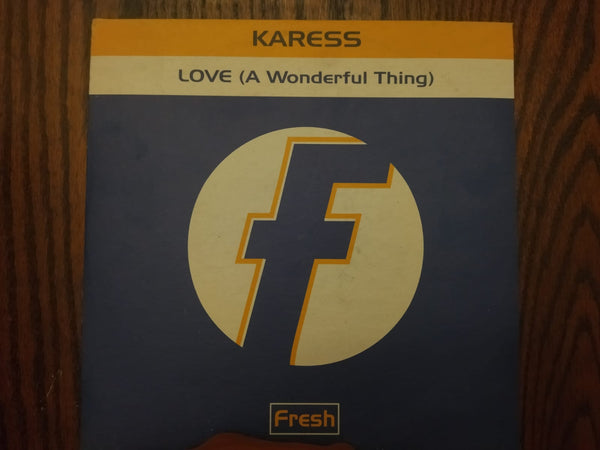 Karess – Love (A Wonderful Thing) 12" (UK VG)
