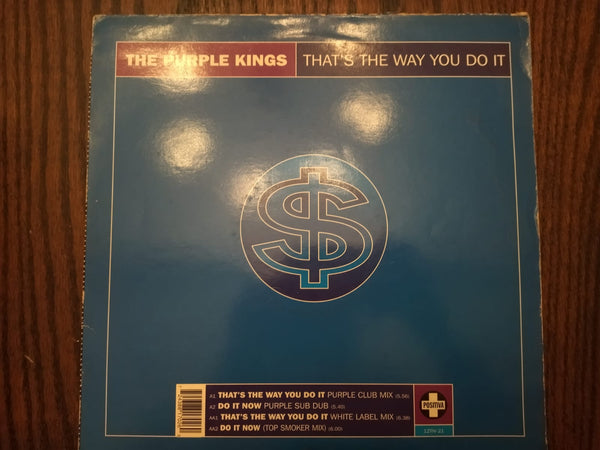 The Purple Kings - That's The Way You Do It 12" (UK VG-)