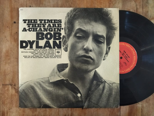 Bob Dylan - The Times They Are A-Changin' (USA VG+) with insert