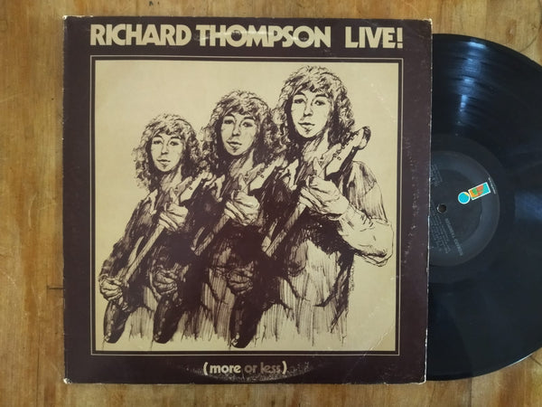 Richard Thompson – Richard Thompson Live (More Or Less) (UK VG+) 2LP