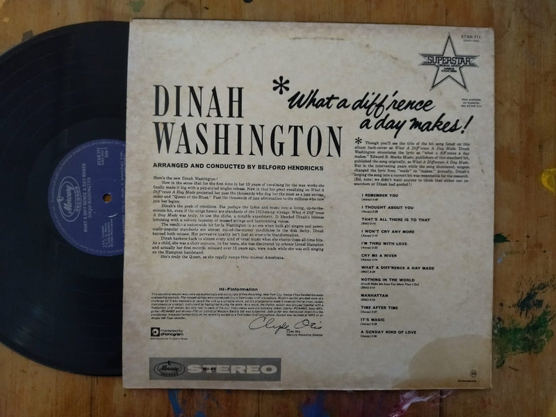 Dinah Washington - What A Diff'rence A Day Makes (RSA VG)