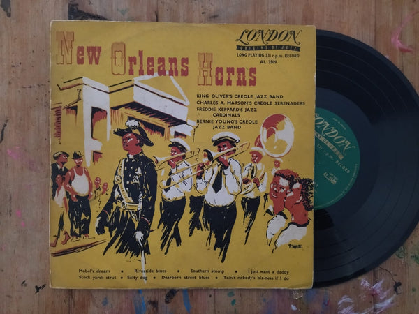 VA - New Orleans Horns 10" (UK VG)