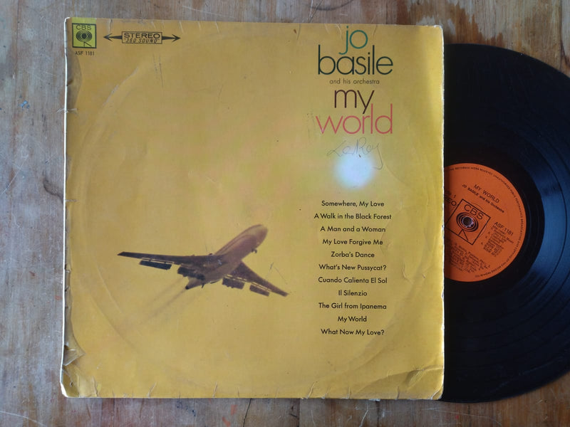 Jo Basile And His Orchestra – My World (RSA VG)