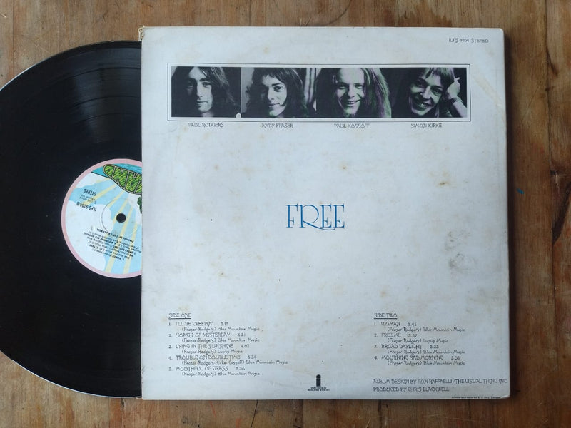 Free - Free (UK VG) Gatefold