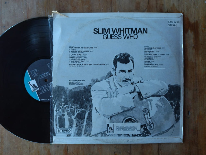 Slim Whitman – Guess Who (RSA VG+)