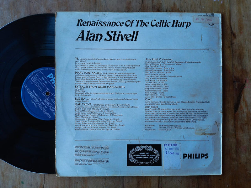 Alan Stivell – Renaissance Of The Celtic Harp (UK VG)