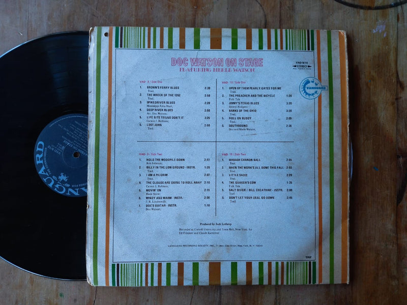 Doc Watson - On Stage (RSA VG+) 2LP Gatefold