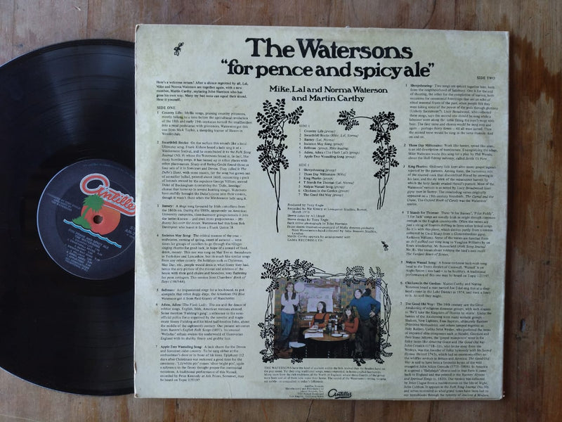 The Watersons – For Pence And Spicy Ale (USA VG+)