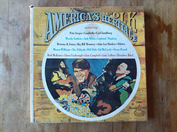 VA - America's Folk Heritage (USA VG+) 6LP Box Set