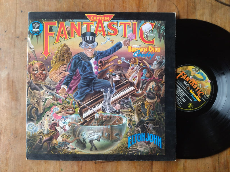 Elton John - Captain Fantastic & The Brown Dirt Cowboy (UK VG) Gatefold