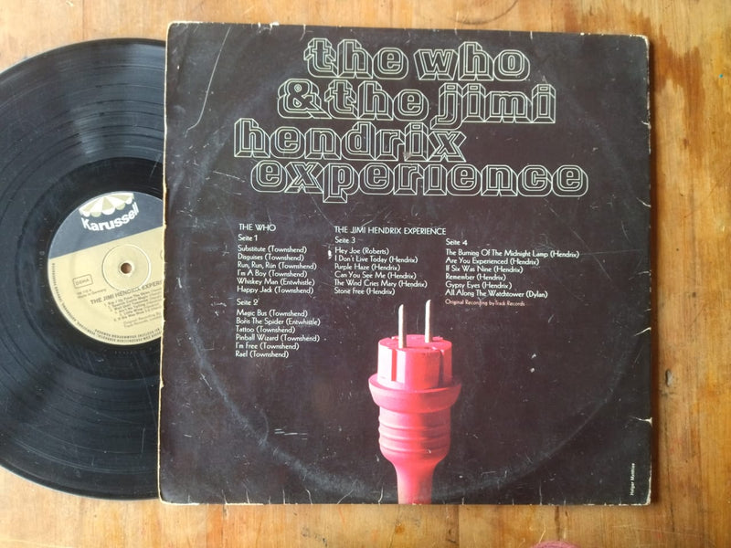 The Who / Jimi Hendrix Experience (Germany G) 2LP Gatefold