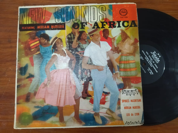 Spoke Mashiyane Miriam Makeba Leo De Lyon - New Sounds Of Africa (USA VG)