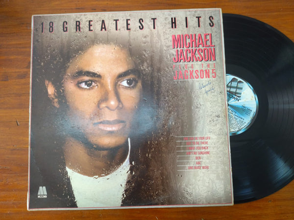 Michael Jackson + The Jackson 5's - 18 Greatest Hits (RSA VG-)