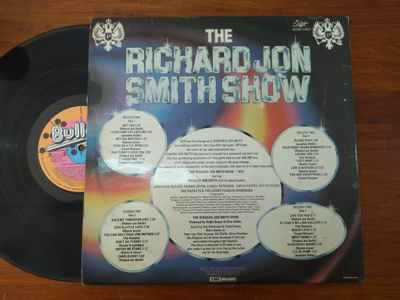 richard Jon Smith - The Richard Jon Smith Show (RSA VG-) 2LP Gatefold