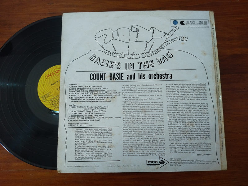 Count Basie - Basie's In The Bag (UK VG-)